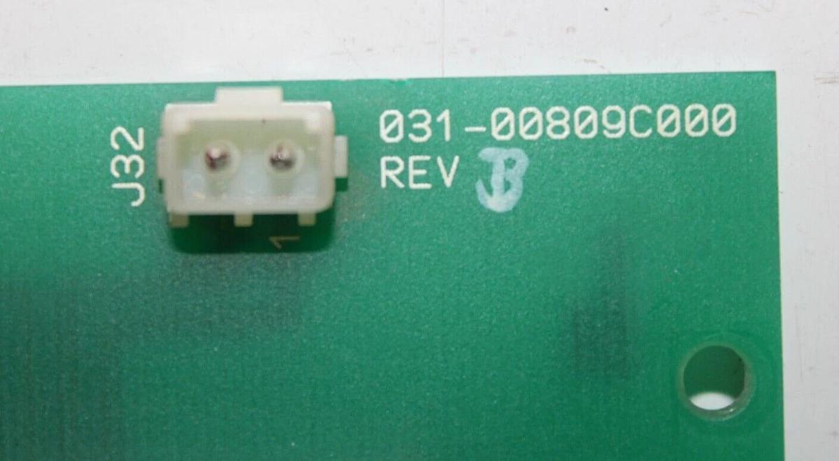 Used YORK 5-SLOT CHASIS BASE BOARD 031-00809C000 REV. B **WARRANTY INCLUDED**