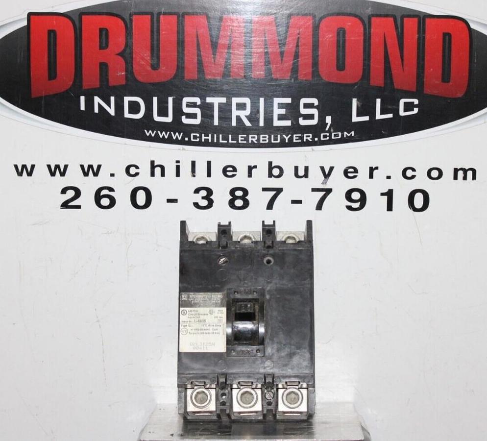 Used SQUARE D CIRCUIT BREAKER Q2L3125H 125 AMP 3-POLE 240 VAC *WARRANTY*
