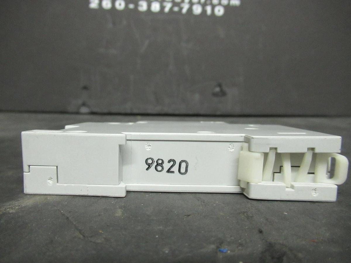 Used 5 AMP AB ALLEN BRADLEY SINGLE POLE BREAKER 1492-CB1 SER. B G050 277 VAC