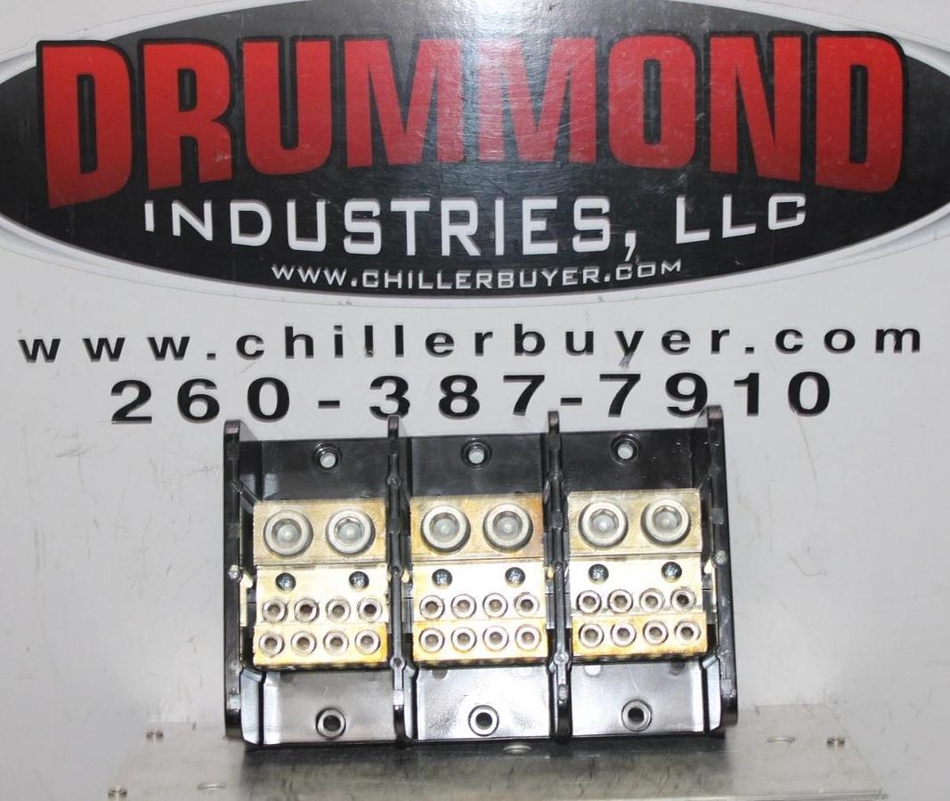 Used SQUARE D WIRE TERMINAL BLOCK 9080-LBC365208 760 AMP 600 VOLT CU WIRE ONLY