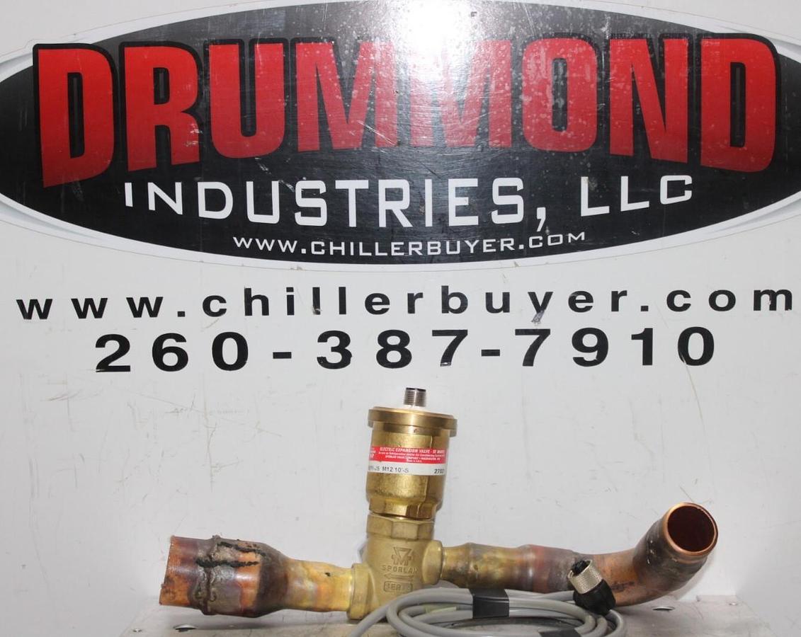 Used SPORLAN ELECTRIC EXPANSION VALVE SERI-JS M12 10'-S