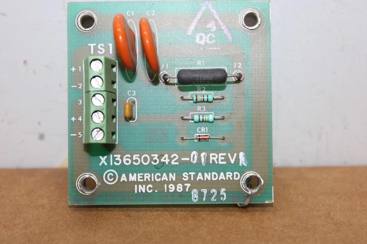 Used TRANE CIRCUIT BOARD X13650342-01 REV. A 6400-0332-01 REV. A *WARRANTY INCLUDED*