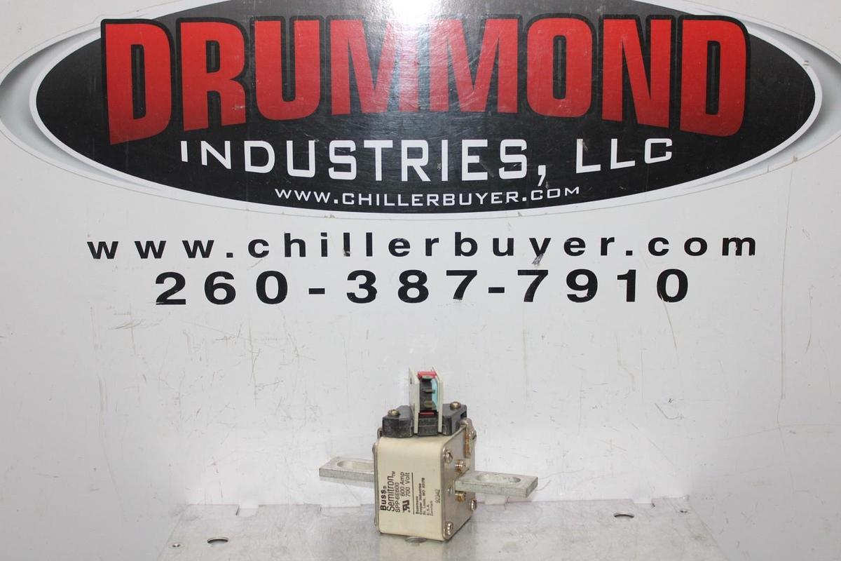 Used BUSSMANN SEMITRON SQUARE BODY FUSE SPP-6E600 600 AMP 700 VOLT **WARRANTY**