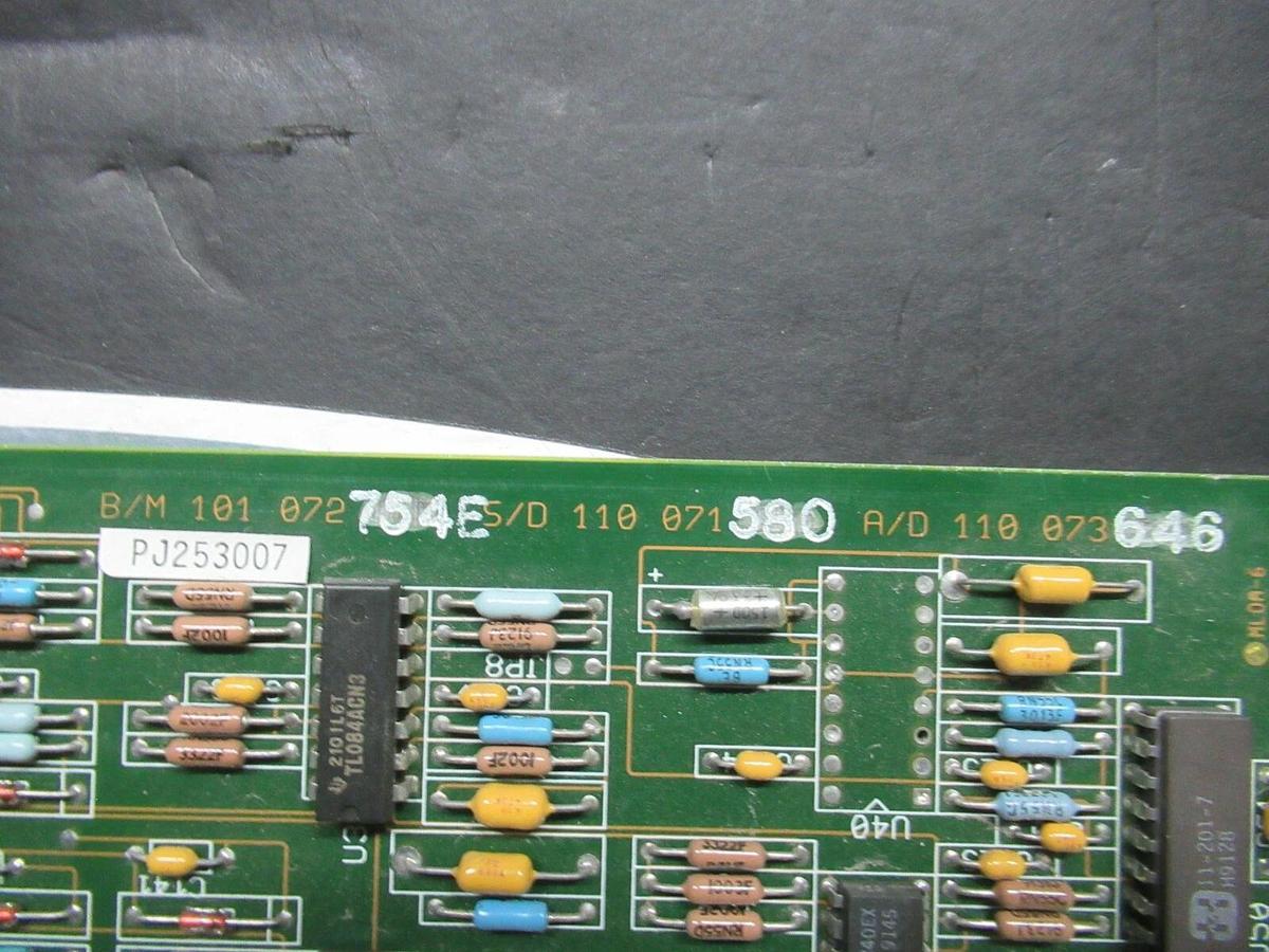 Used EXIDE S6000 ANALOG CIRCUIT BOARD 118302581 B 101072754 REV E 110071580 110073646
