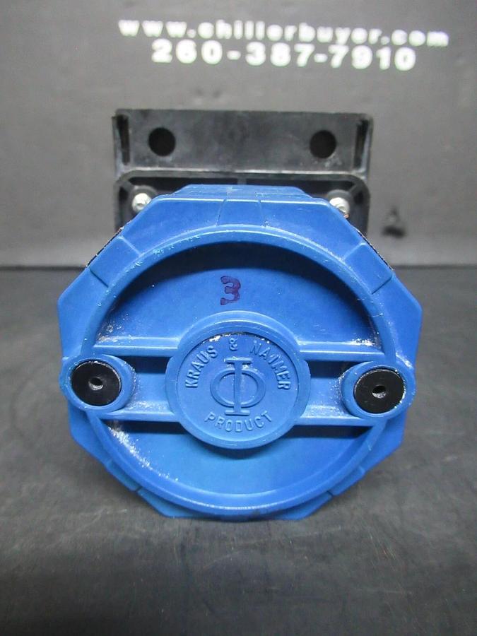 Used KRAUS + NAIMER ROTARY SWITCH A11 3 PHASE 600 VAC 10 AMP 1 HP L68952/002 AM9