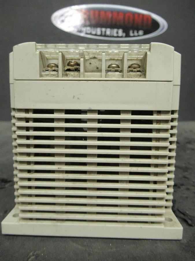 Used OMRON POWER SUPPLY MODULE S82K-03024 100-240 V 0.9 A // 24 VDC 1.3 A DIN RAIL