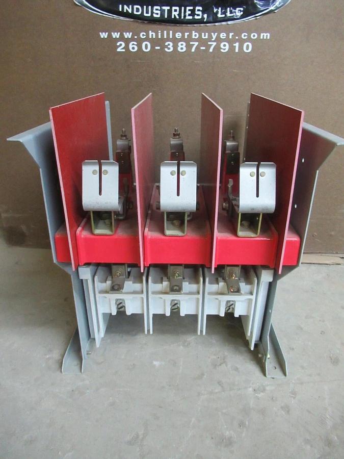 Used CUTLER-HAMMER AC CONTACTOR SL50K230 200 AMP 3-PHASE 4160 V MAX 120 CONTROL VOLT