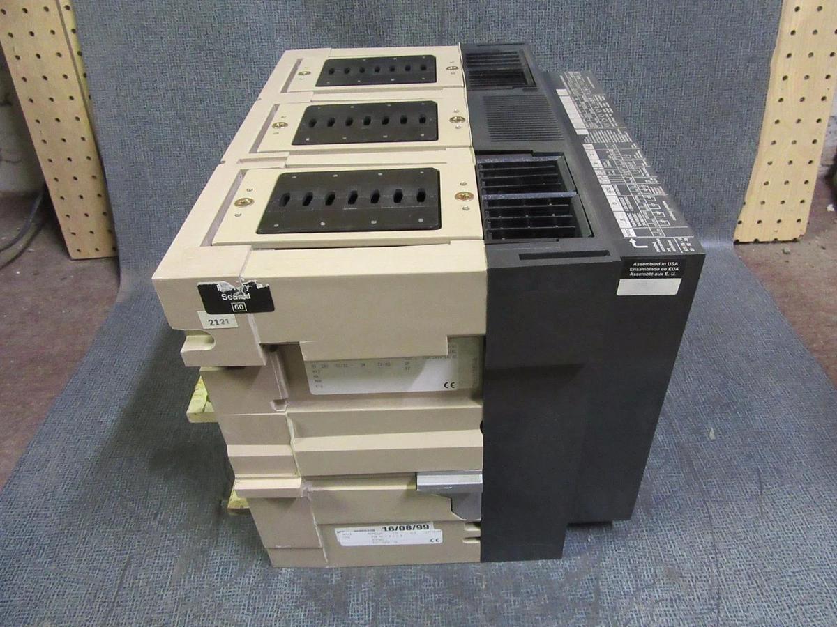 Used 800 AMP SQUARE D MP08H1 MASTERPACT BREAKER 800A 3P 600V  STR58U W/ LSI MP08HI