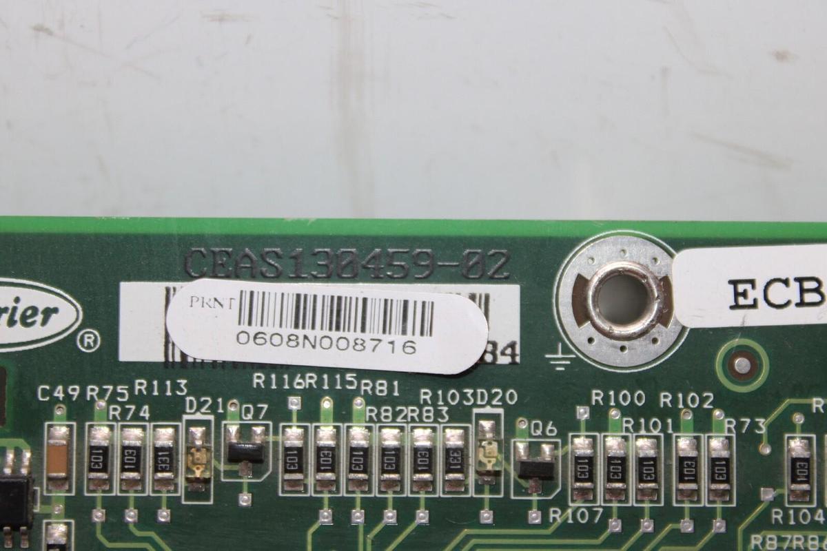 Used CARRIER HVAC CONTROL CIRCUIT BOARD CEAS130459-02 50TG500596 HK50AA045