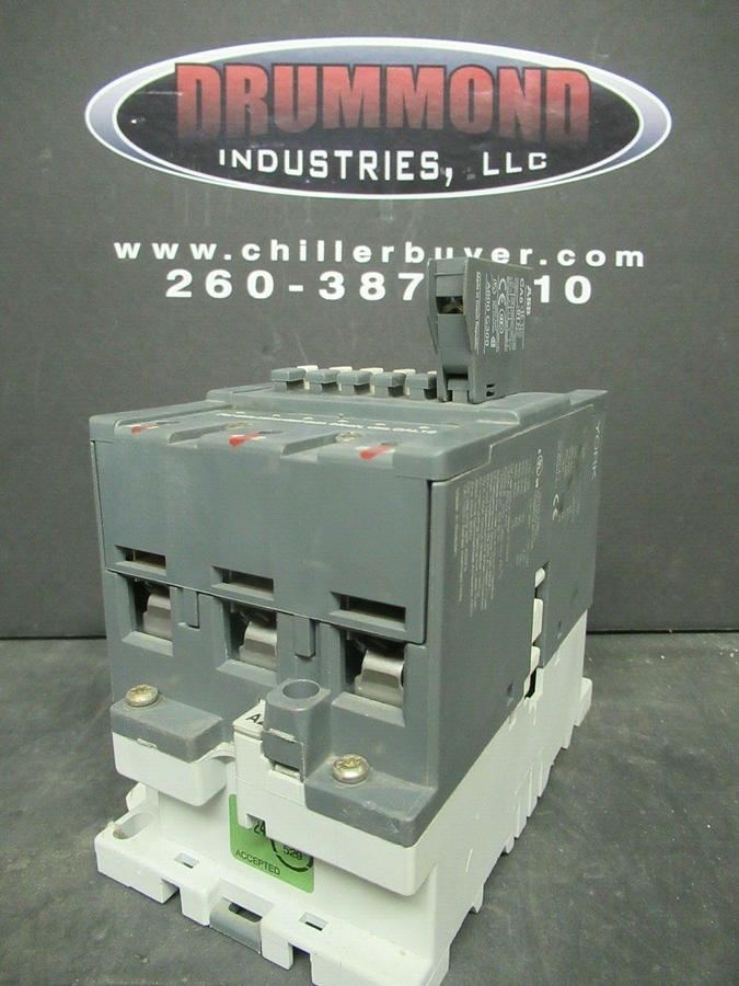 Used (1) YORK CONTACTOR # 024-31109-000 # A95-30 -- 125 AMP 600V 3 PH 110-120V COIL