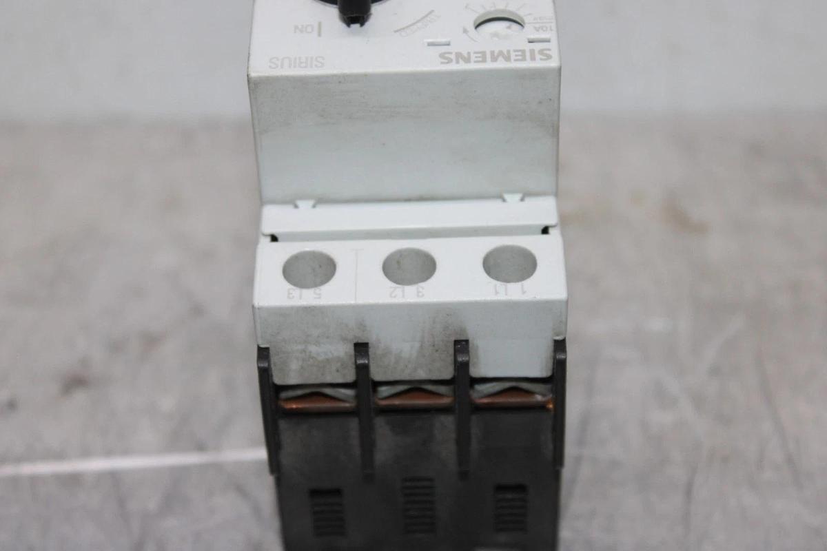 Used SIEMENS MANUAL MOTOR STARTER 3RV1021-1JA10 600 VOLT 7-10 AMP 10 HP *WARRANTY*
