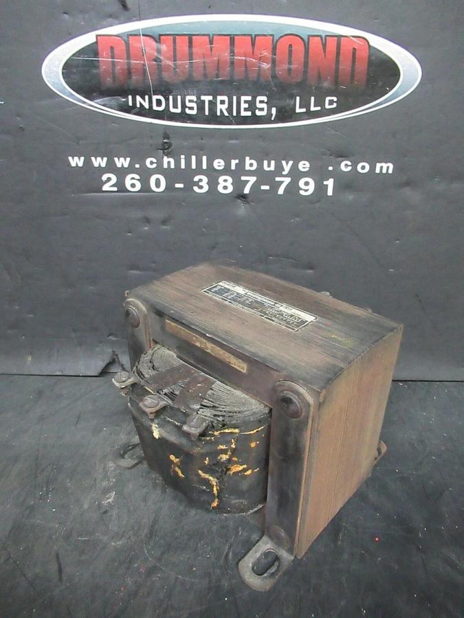 Used WESTINGHOUSE TRANSFORMER 1F0995 575 VOLT 0.5 KVA TYPE: MTA