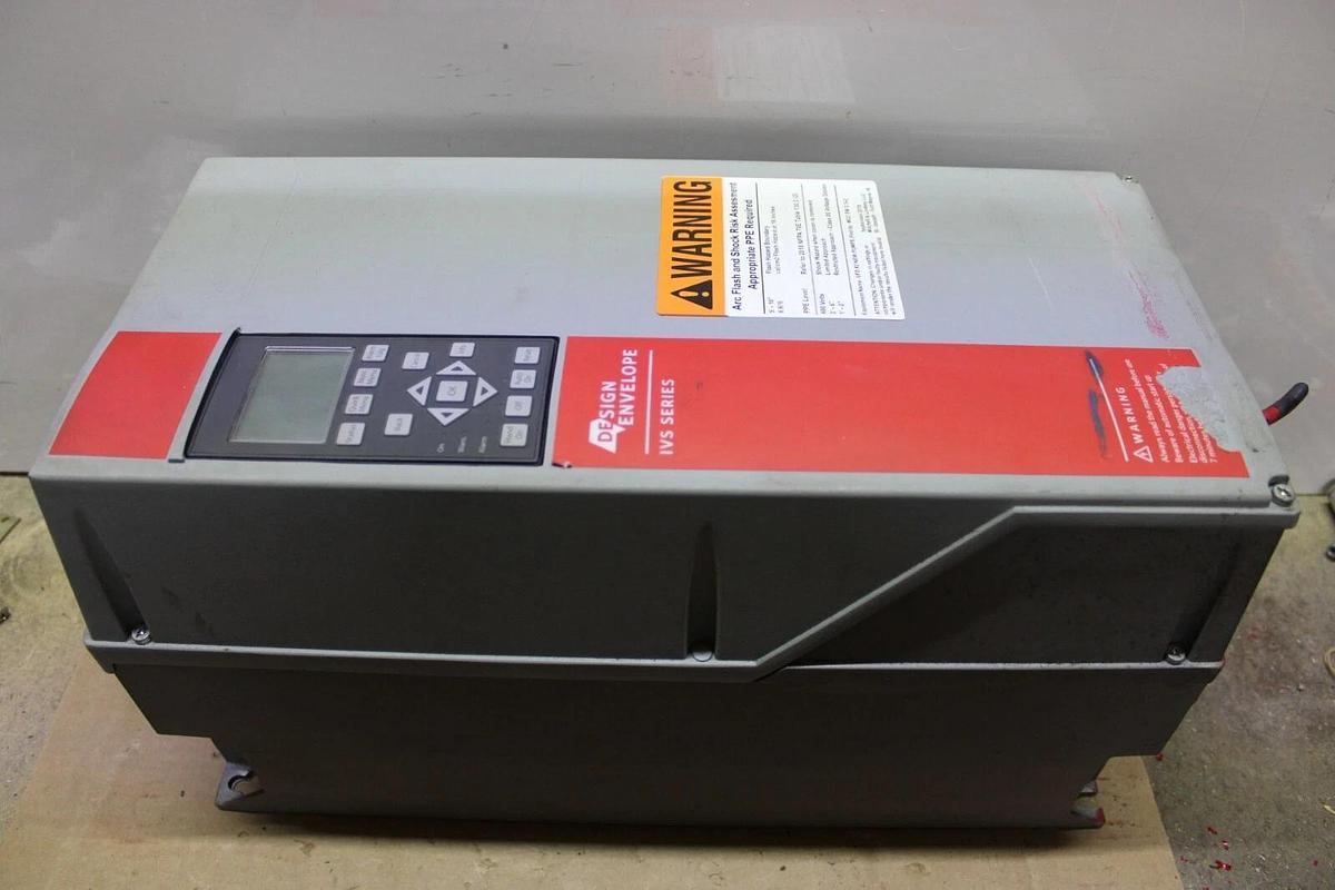 Used ARMSTRONG IVS VARIABLE SPEED DRIVE 751186-386 131X6417 11 kW 15 HP 480 VAC