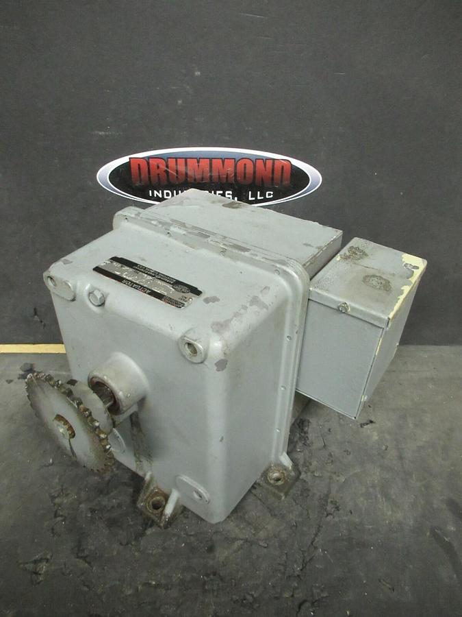 Used BARBER COLMAN HIGH TORQUE ACTUATOR MOTOR MP-9810-119 120 VAC 110 WATTS 1.8 AMPS