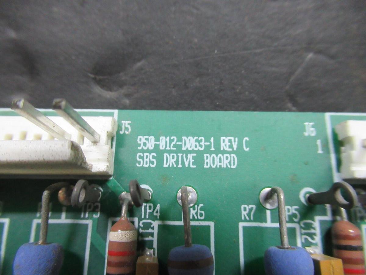 Used SBS DRIVE BOARD 950-012-D063-1 REV. C 950-016-A063-1 REV. E00 **WARRANTY**