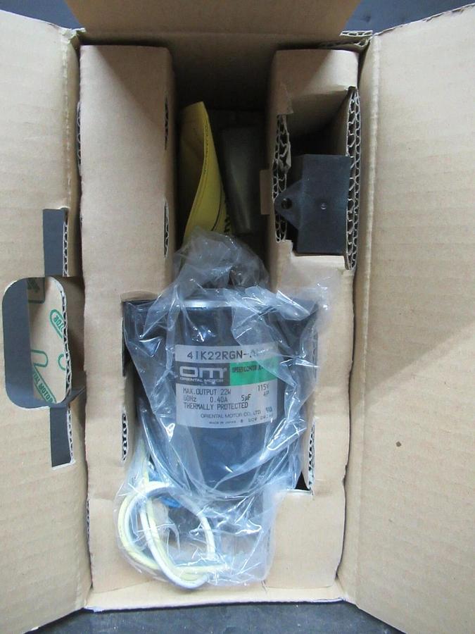 NEW SURPLUS ORIENTAL MOTORS 41K22RGN-AUL 22 WATT 115 VOLT 0.40 AMP **WARRANTY**