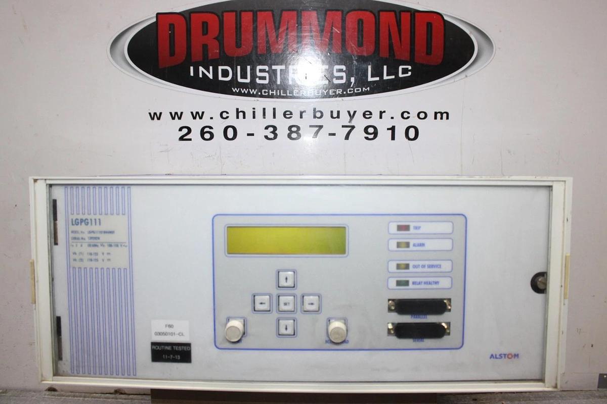 Used ALSTOM GENERATOR PROTECTION RELAY LGPG11101R44MEF 5 AMP 120 VAC **WARRANTY**