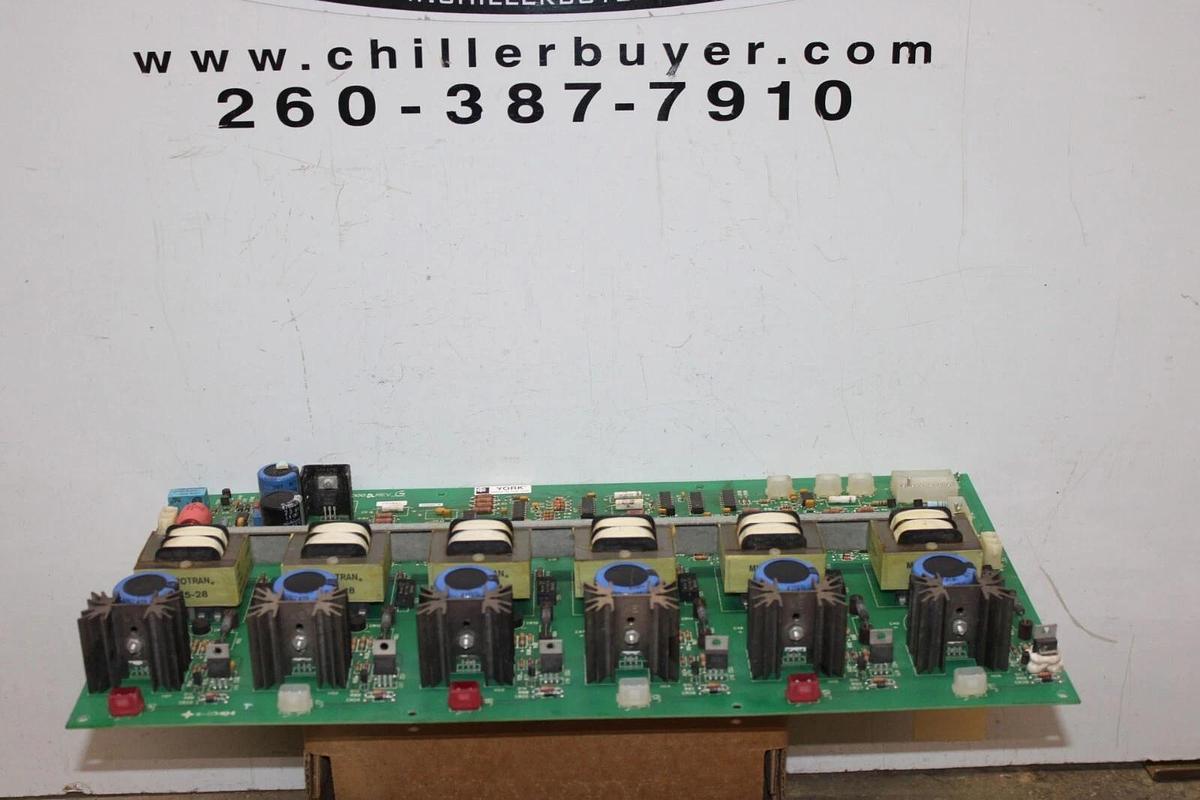 Used YORK HVAC CHILLER STARTER CIRCUIT BOARD 031-00925D002 REV. G *WARRANTY INCLUDED*