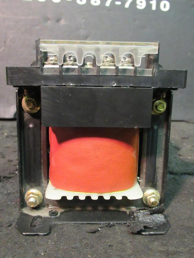 Used 0.04 KVA (40 VA) WYES ISOLATING CONTROL TRANSFORMER 220 - 120 V / 24 VAC 26-40AP