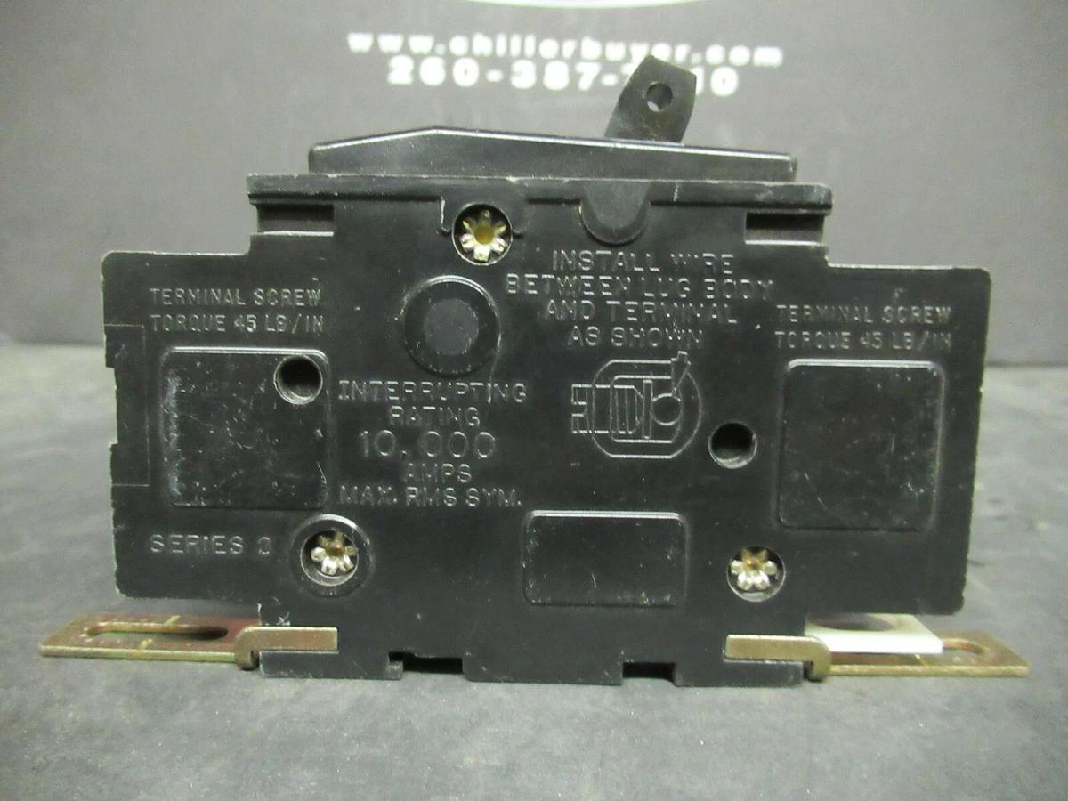 Used LOT OF 2 15 AMP SQUARE D SINGLE POLE BREAKERS 120/240 VAC