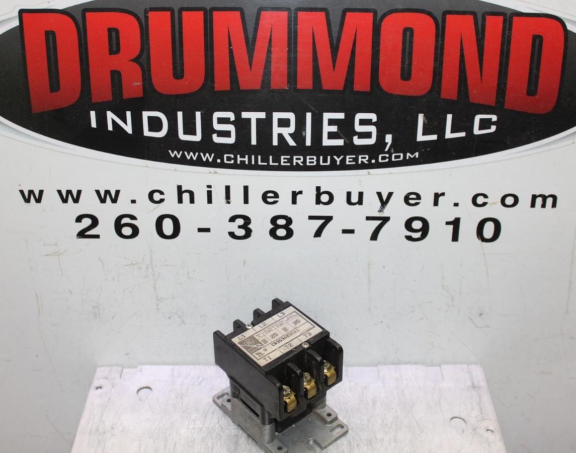 Used GENERAL ELECTRIC CONTACTOR CR353AB3CA1 25 AMP 600 VAC 3-POLE **WARRANTY**