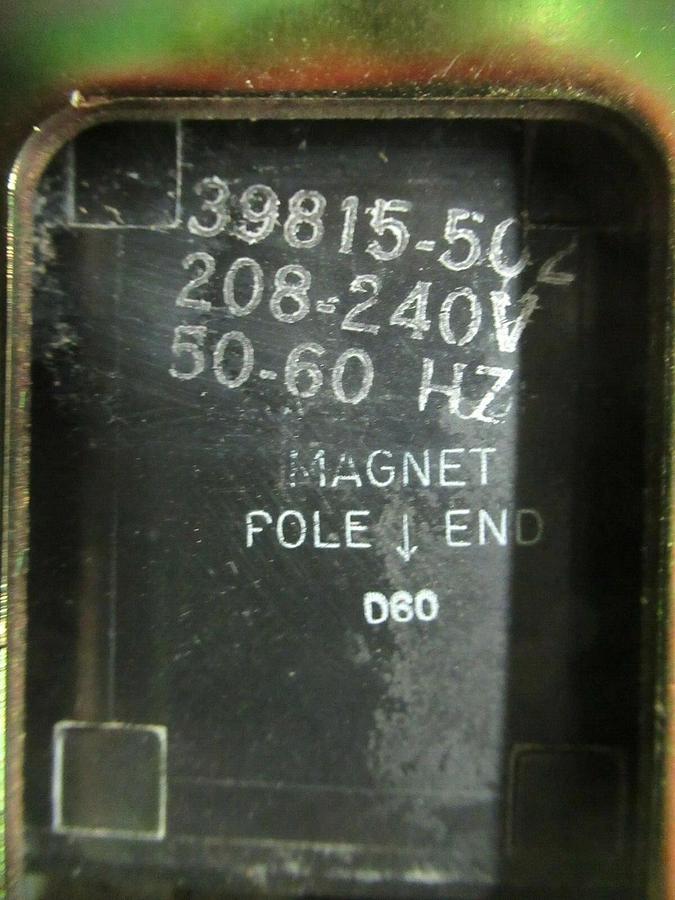 Used ONAN MULTI-SPEED CONTACTOR 39815-50Z 208/240 VOLT COIL