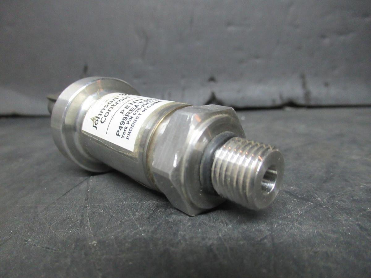 Used JOHNSON CONTROLS PENN P499REAT503 PRESSURE TRANSDUCER 300 PSIS 5.25 VDC
