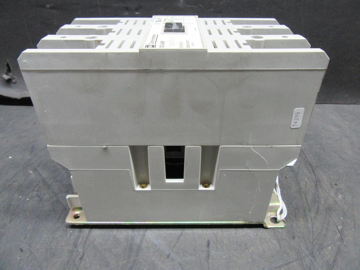 Used CUTLER HAMMER CONTACTOR C25HNE3120 120 AMP 480/600 V SERIES A1 120 V COIL 3 LUGS