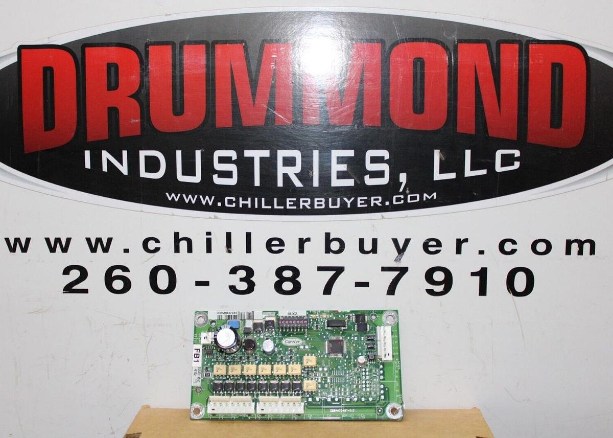 Used CARRIER DRIVER CIRCUIT BOARD CESS430487-02E CEBD430487-03C *WARRANTY*