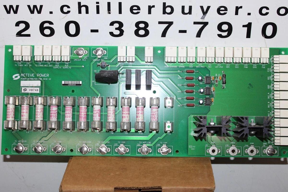 Used ACTIVE POWER POWER DISTRIBUTION BOARD 30161-03 30208-1 REV. A **WARRANTY**