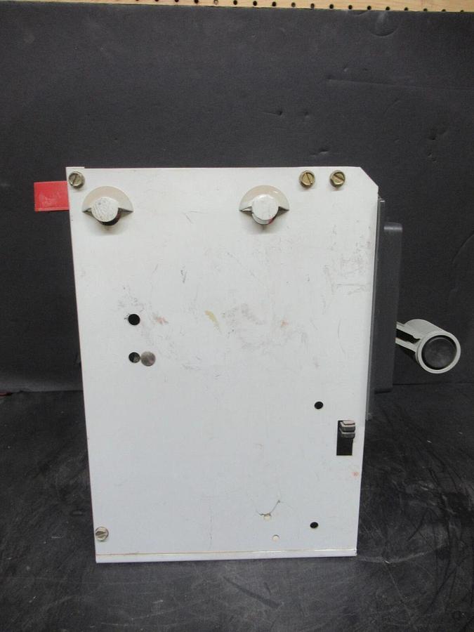 Used CUTLER HAMMER MOTOR CONTROL BUCKET 12" NEMA SIZE 1 STARTER 600 V 15 AMP BREAKER