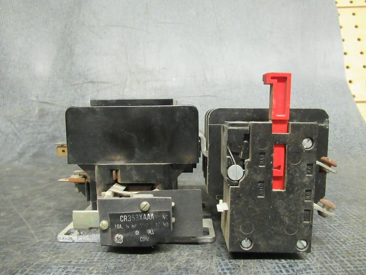 Used GE STARTER CR354AC3A*4B 30A 600V 3-POLE 3-PHASE *WARRANTY INCLUDED*