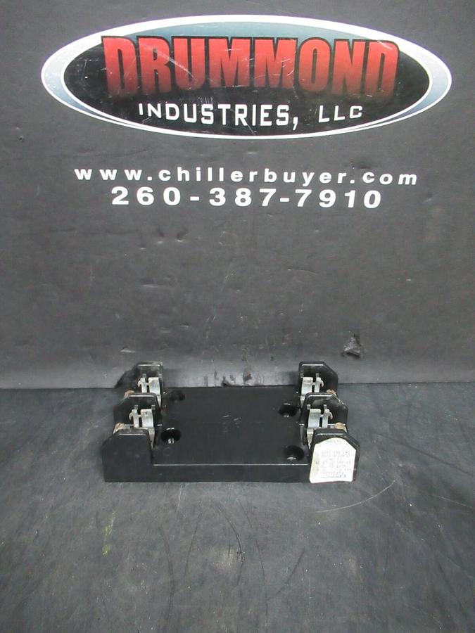 Used MARATHON TWO POLE FUSE BLOCK R6F30A2B 600 VOLT 30 AMP CLASS H **WARRANTY**