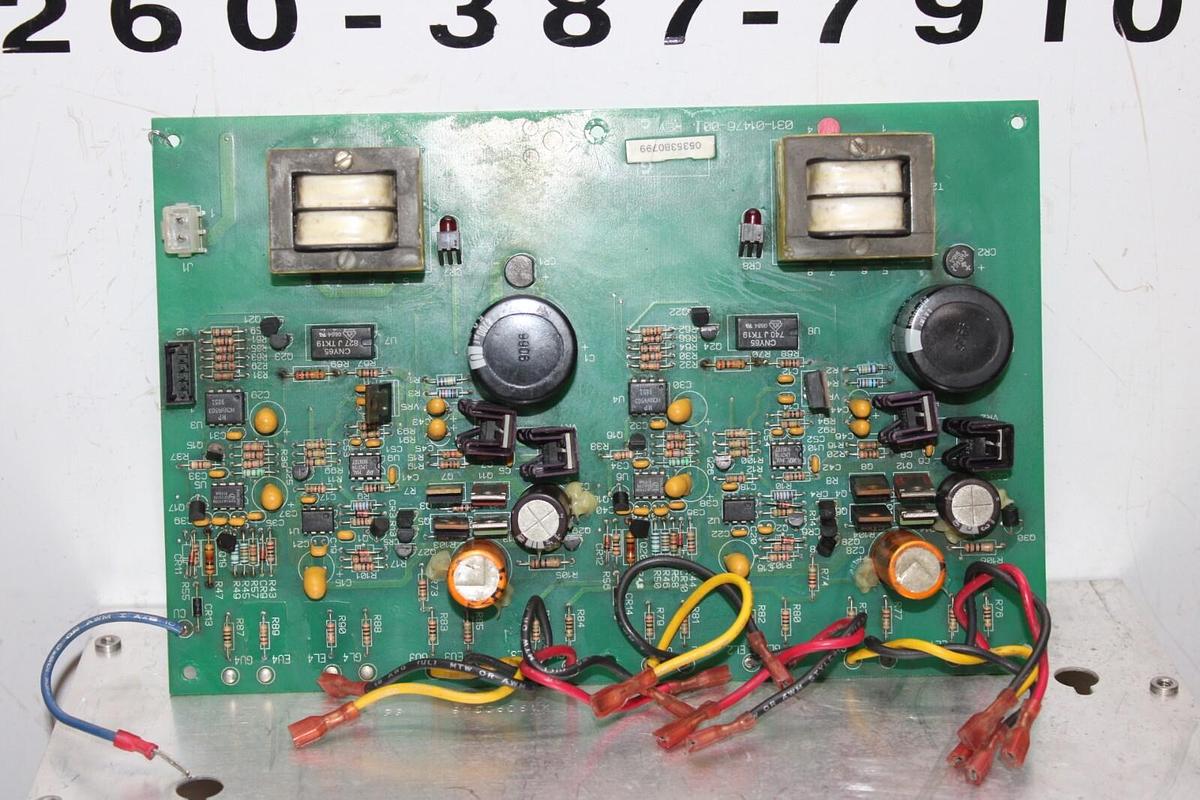 Used YORK VFD/VSD LOGIC CONTROL CIRCUIT BOARD 031-01476-001 REV. C **WARRANTY**