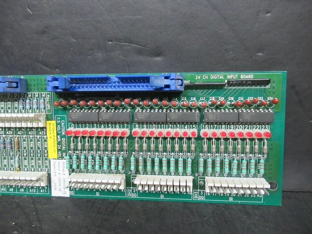 Used MCQUAY CIRCUIT BOARD 006-000421-02 REV. B / 658160-02 REV. A **WARRANTY**