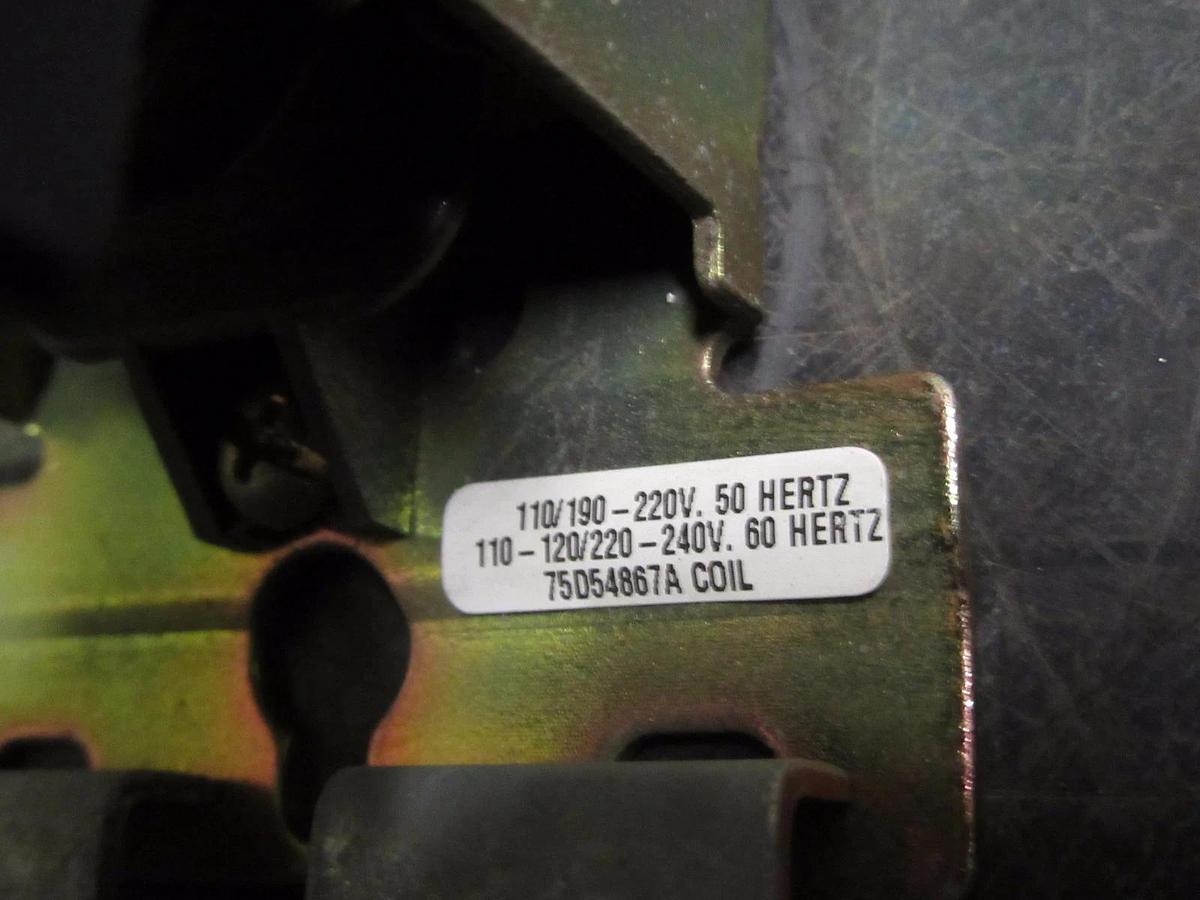 Used FURNAS STARTER 30 AMP 600V # 16BE109532A & 48DC38A6S 120/240V COIL & E49 HEATERS