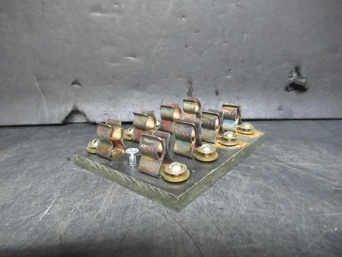 Used BUSS FOUR POLE FUSE BLOCK 3835-4 **WARRANTY INCLUDED**