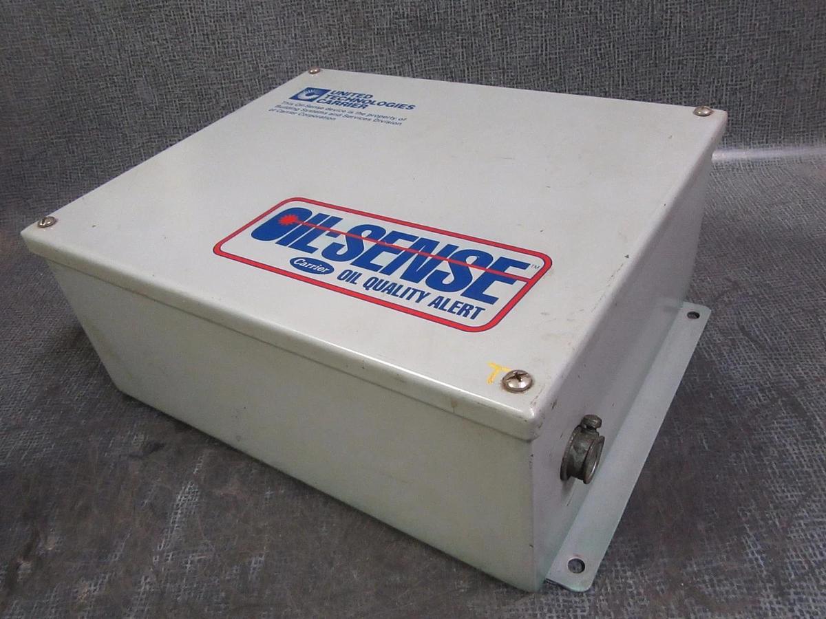 Used CARRIER OIL-SENSE QUALITY MONITORING SENSOR 32GA400504 115V 1 PHASE