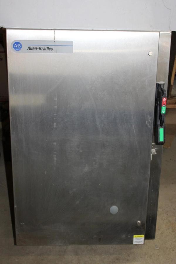 NEW ALLEN BRADLEY STAINLESS STEEL 4X ENCLOSURE 1494G-DC3N 100 AMP DISCONNECT
