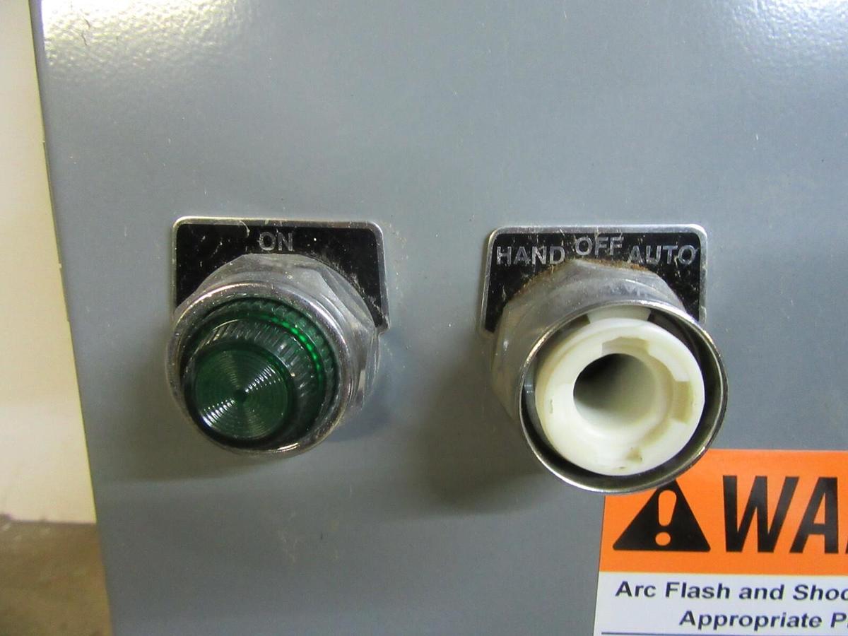 Used SQUARE D COMBINATION STARTER 8538SDG14 W/ 8536SDO1H10S 60 AMP 600 VAC SIZE 2
