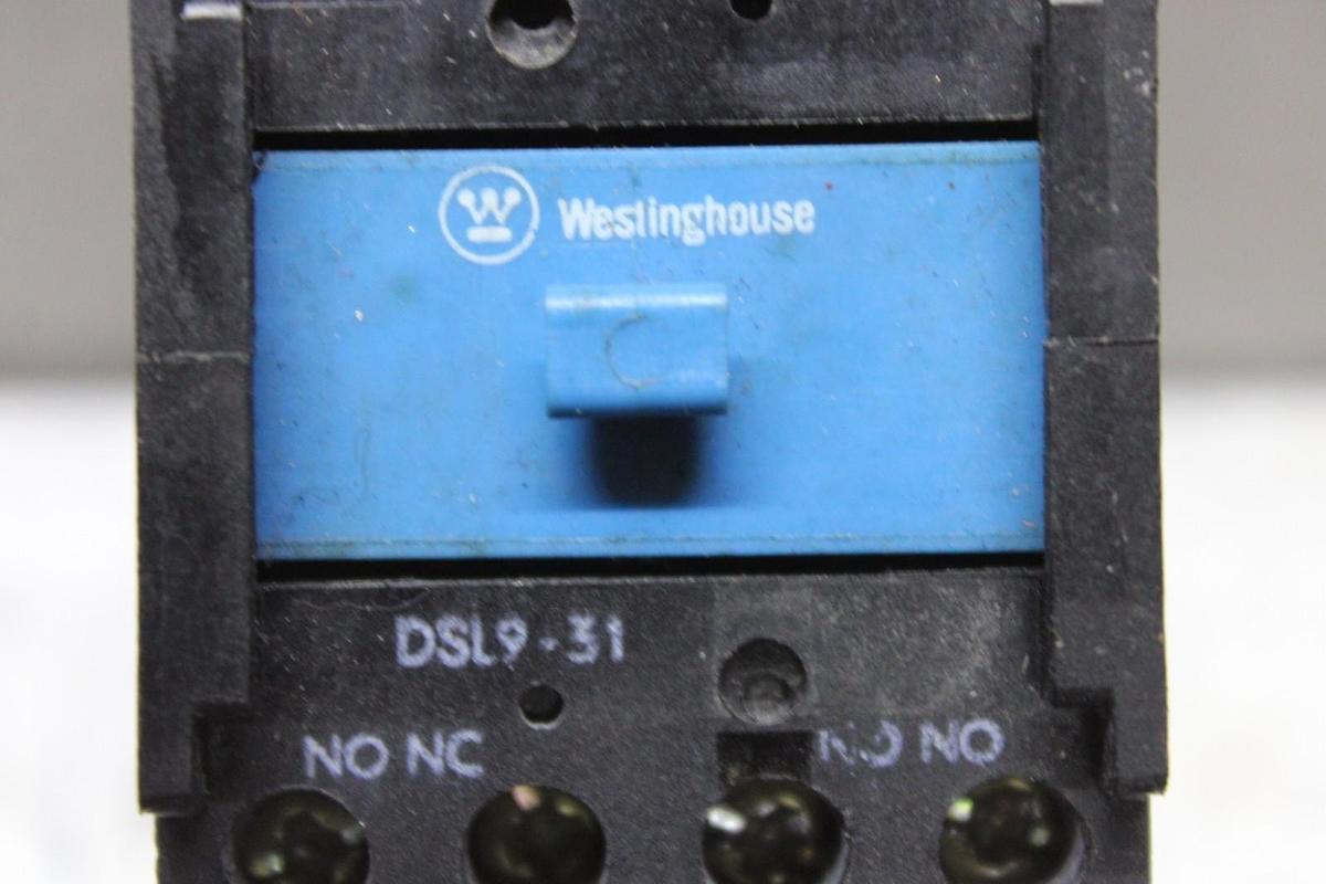 Used WESTINGHOUSE CONTACTOR DSL9-31 10 AMP 600 VAC 3-POLE COIL: 120 VAC **WARRANTY**