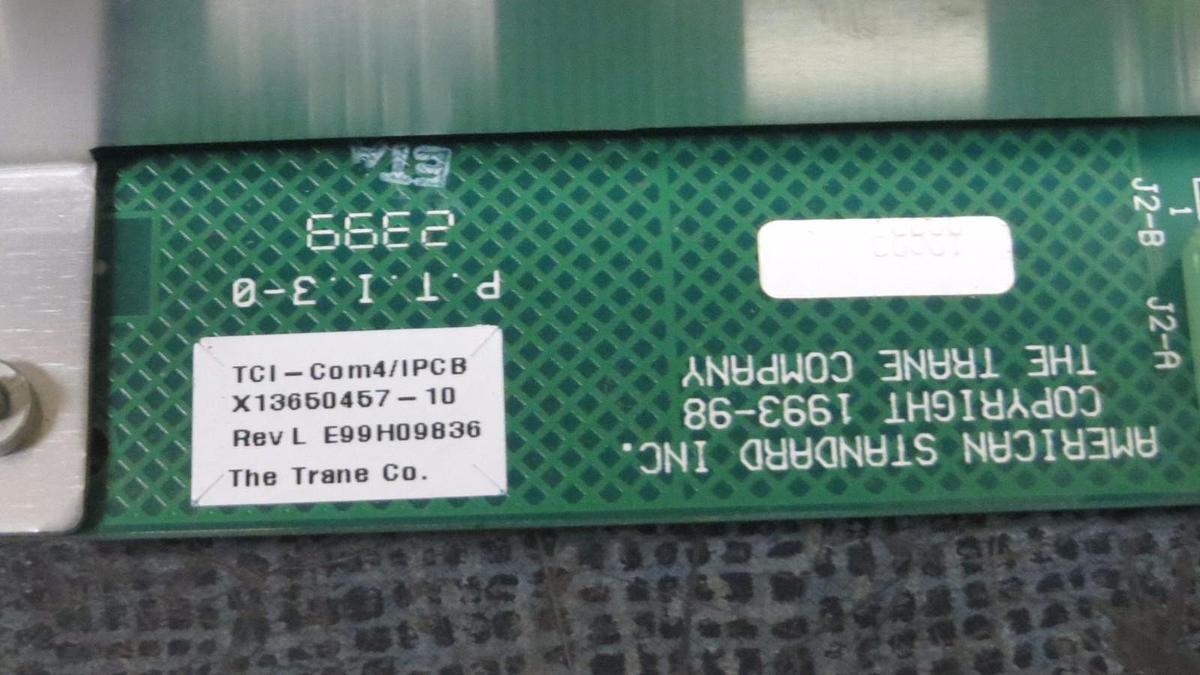 Used TRANE TCI-COM4 IPCB MODULE  MODEL/REVISION:  X13650457-10 REV L **WARRANTY**