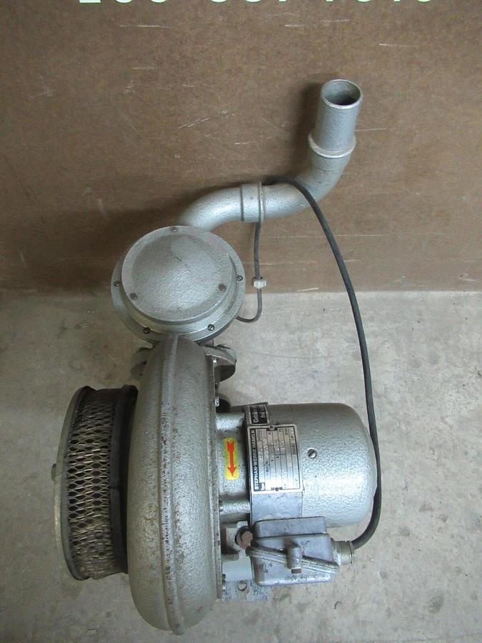 Used STEPHAN-WERKE-HAMELN FAN OGE-022SK 110 VOLT 3.3 AMP 0.18 KW 0.25 PS 2620 RPM