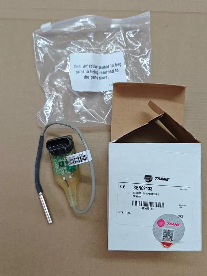 Used TRANE CHILLER MODULE  MODEL: X13650364-03 REV K SOFTWARE : 6200-0023-10 WARRANTY