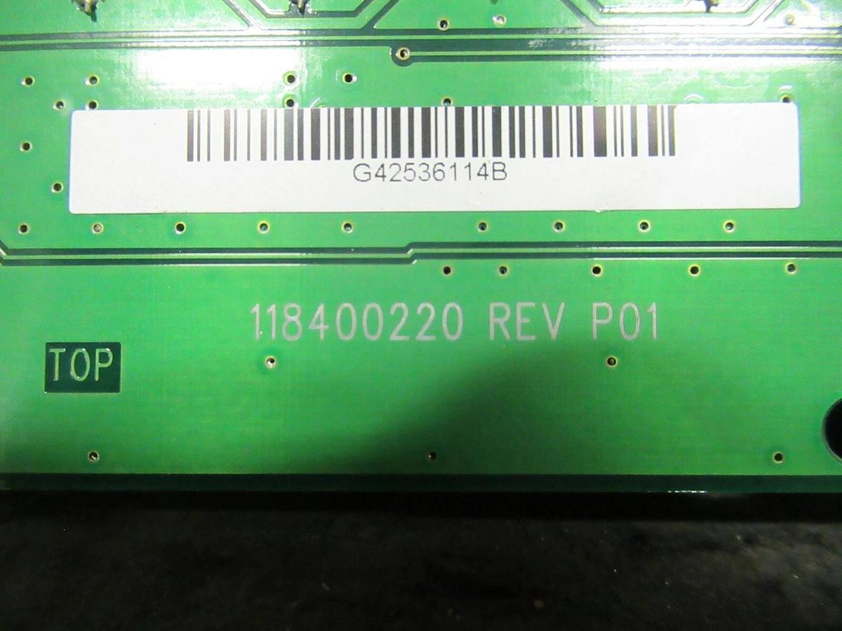 Used POWER CORP CIRCUIT BOARD 118400220 REV P01 **WARRANTY INCLUDED**