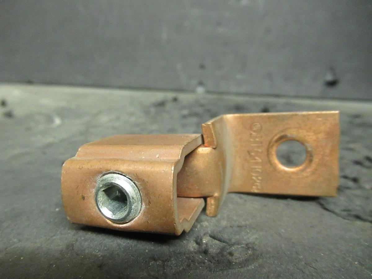 Used (4 QTY) BLACKBURN BKB SINGLE BARREL CONNECTOR TERMINAL LUG SET 4/0 - #2 BTC4102