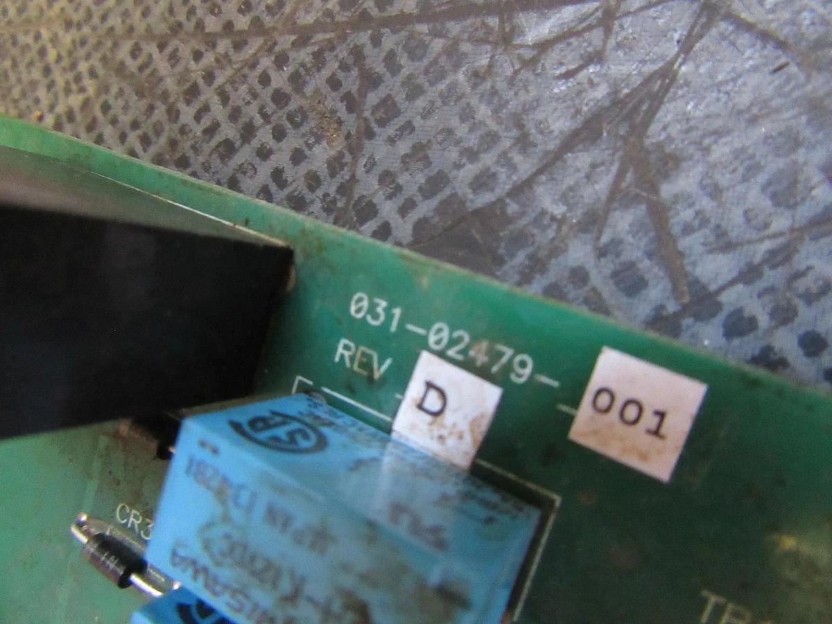 Used YORK CONTROL RELAY BOARD 031-02479-001 REV D **WARRANTY**