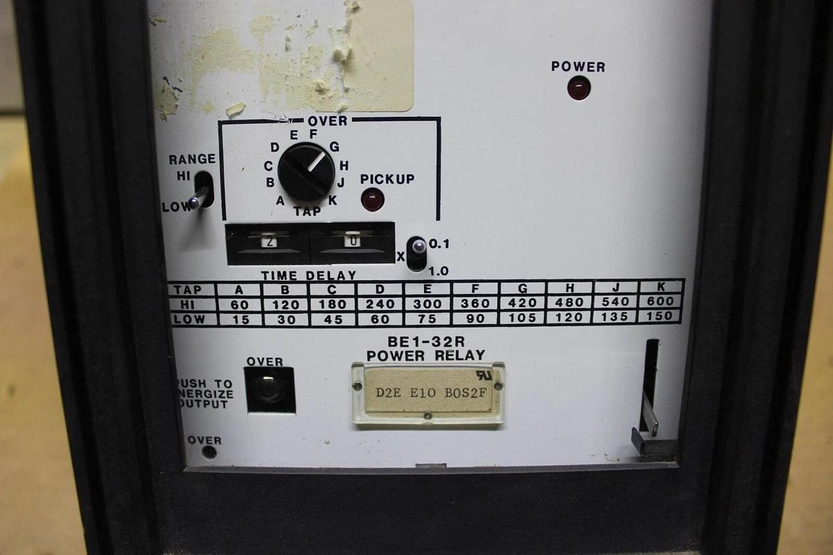 Used BASLER ELECTRIC POWER SOLID STATE PROTECTIVE RELAY BE1-32R **WARRANTY**