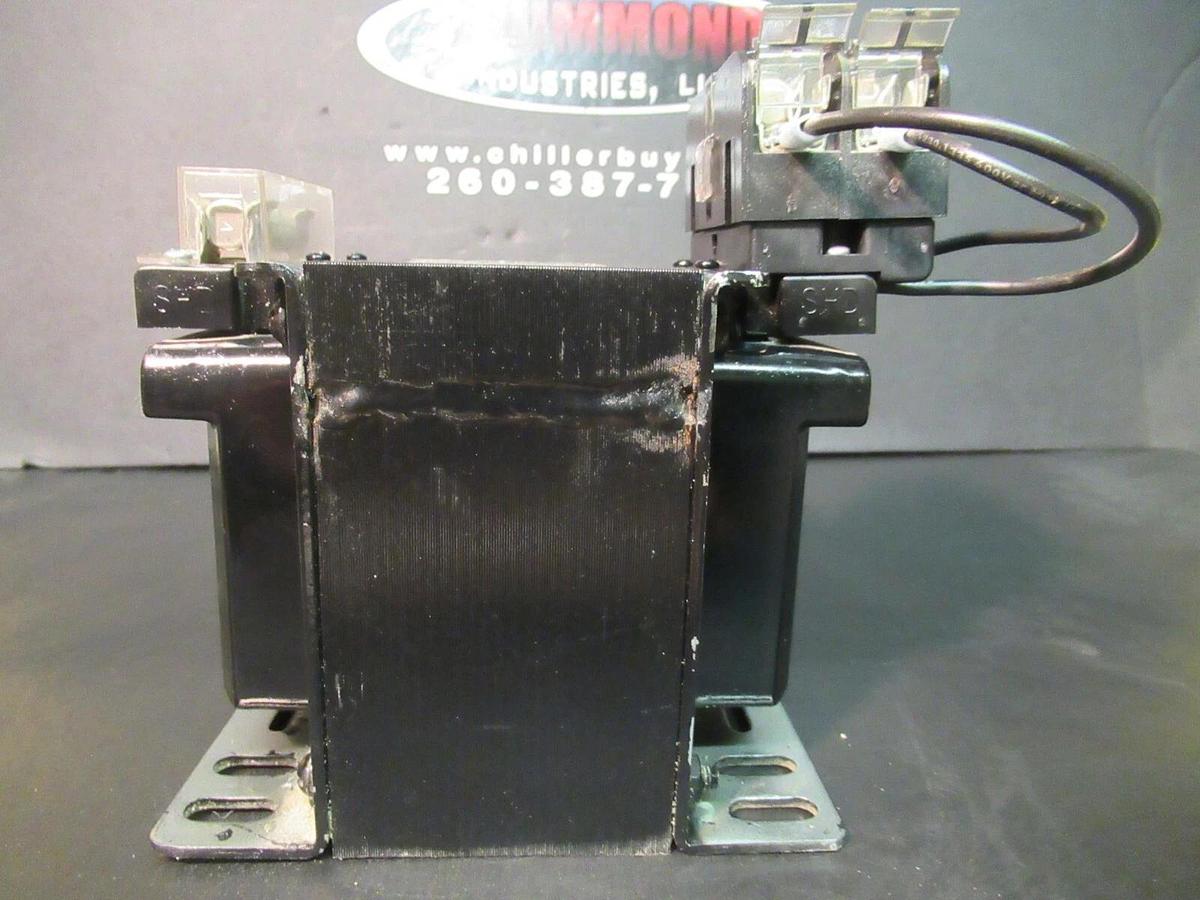 Used GENERAL SIGNAL HEVI-DUTY TRANSFORMER E500 0.5 KVA 240/480 VAC 60 HZ