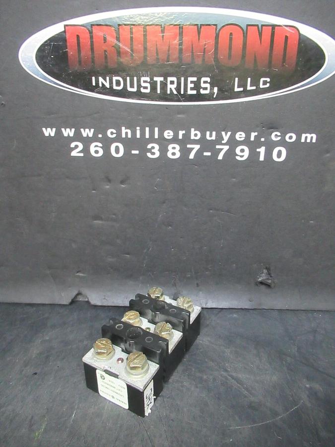 Used GENERAL ELECTRIC TERMINAL BLOCK 8690262G7 600 VOLT 150 AMP CR2960SY139C3D